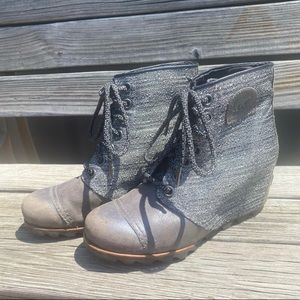 Sorel PDX Wedge Boot Size 8